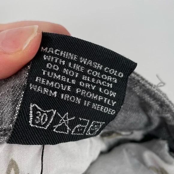 Seven7 Straight Gray Jeans - Picture 13 of 13